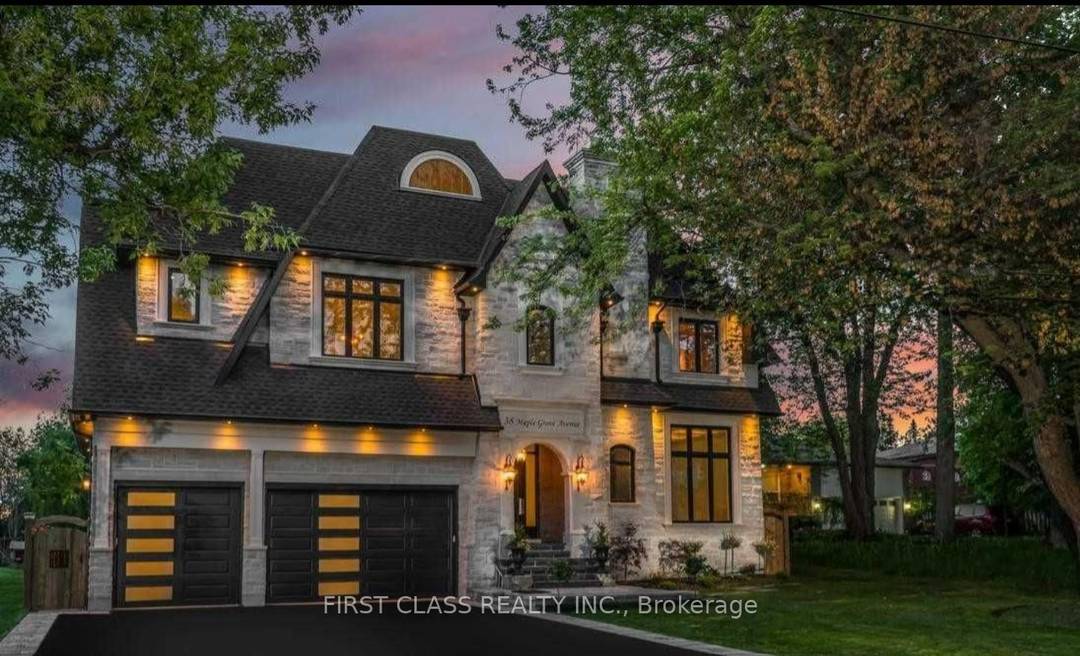38 Maple Grove A Signature Residence by Anix Developments A true masterpiece by Anix Developments, this award winning custom built luxury home showcases exceptional craftsmanship and refined interior design.