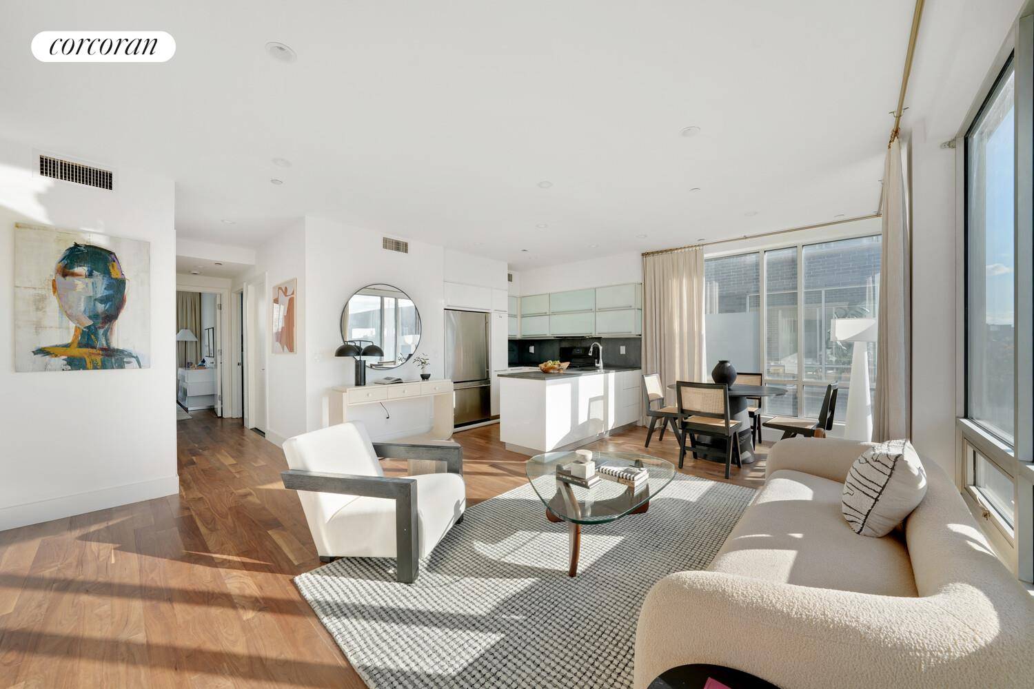 Welcome to Unit 5A at 36 Eckford Street a sun drenched, top floor sanctuary nestled at the edge of McCarren Park.