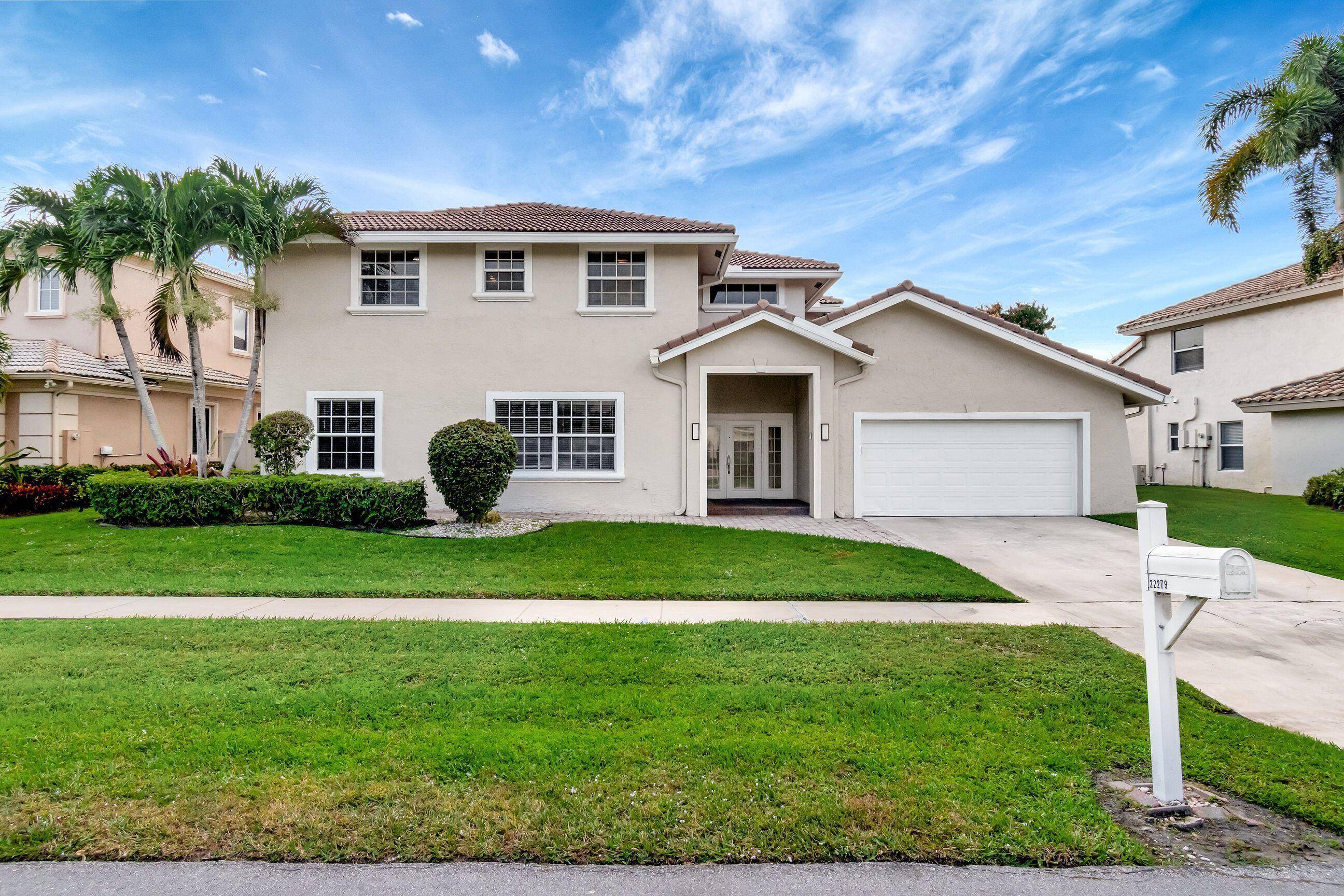 Custom built home on Montoya Circle in Thornhill Green development near houses of worship.
