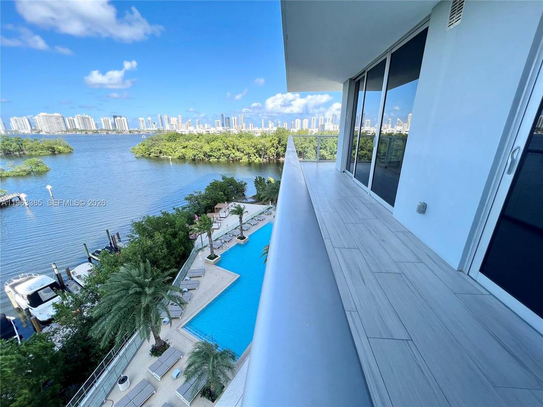 The Harbour is in North Miami Beach, wrap around corner unit facing to Sunny Isles Beach and Park with semiprivate elevator.