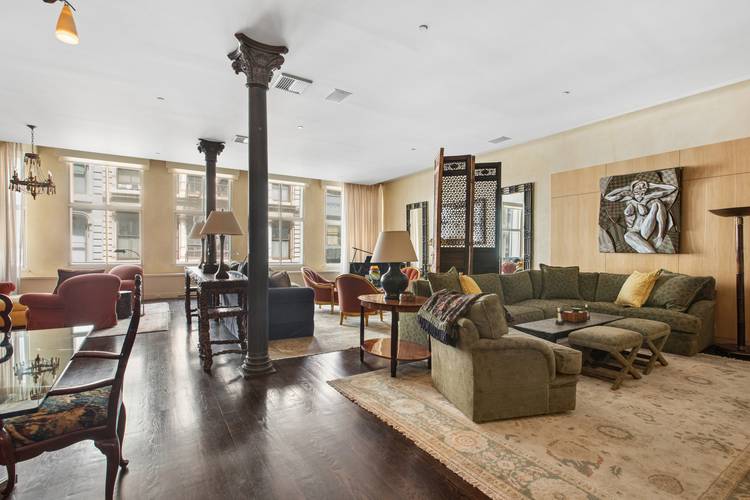 Set on one of SoHo's most storied cobblestone blocks, this fully renovated 2, 827 square foot loft occupies the third floor of 20 Greene Street, a landmarked cast iron building ...
