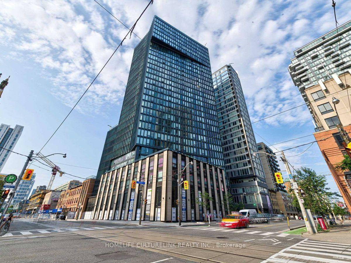 Unique and functional 1 Plus Den Near TMU Steps From TTC, Eaton Centre, Path, Universities and the Financial District Amenities Include 24 Hrs Concierge, Fully Equipped Gym, Walk Out Rooftop ...