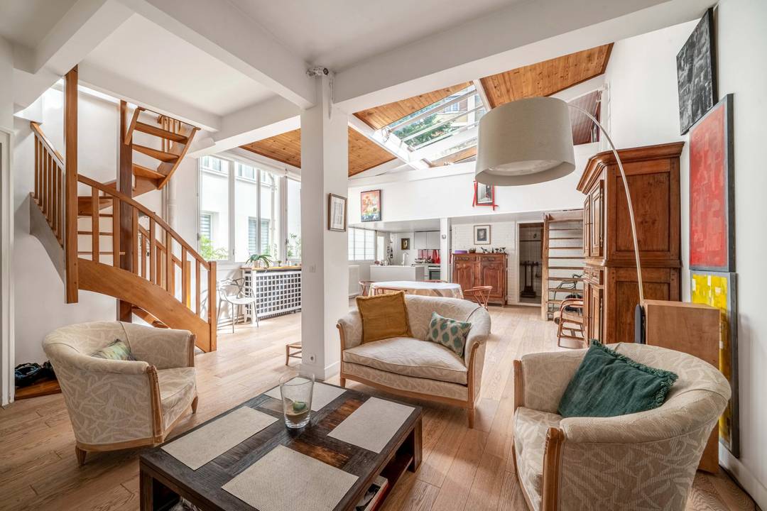 Duplex familial à deux pas de la Butte aux Cailles