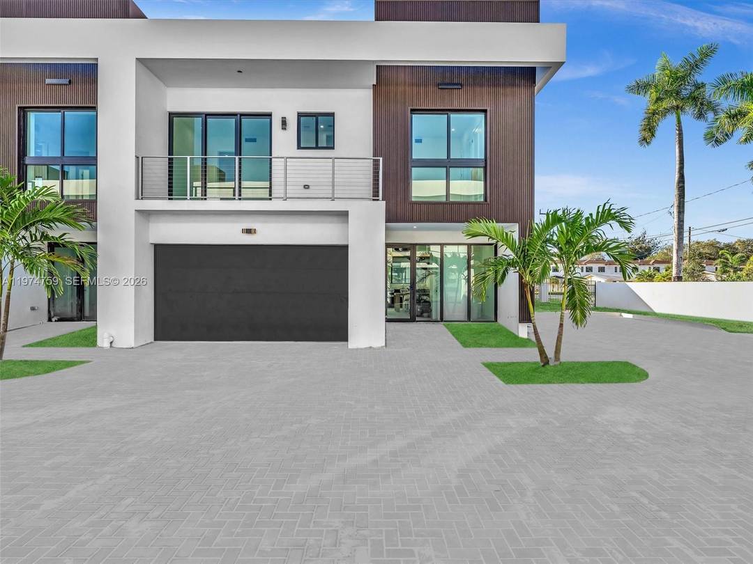 MOVE IN READY ! Introducing H2O Dania, a newly delivered, gated townhome community in Dania Beach featuring just 11 modern residences with starting prices from 990, 000.