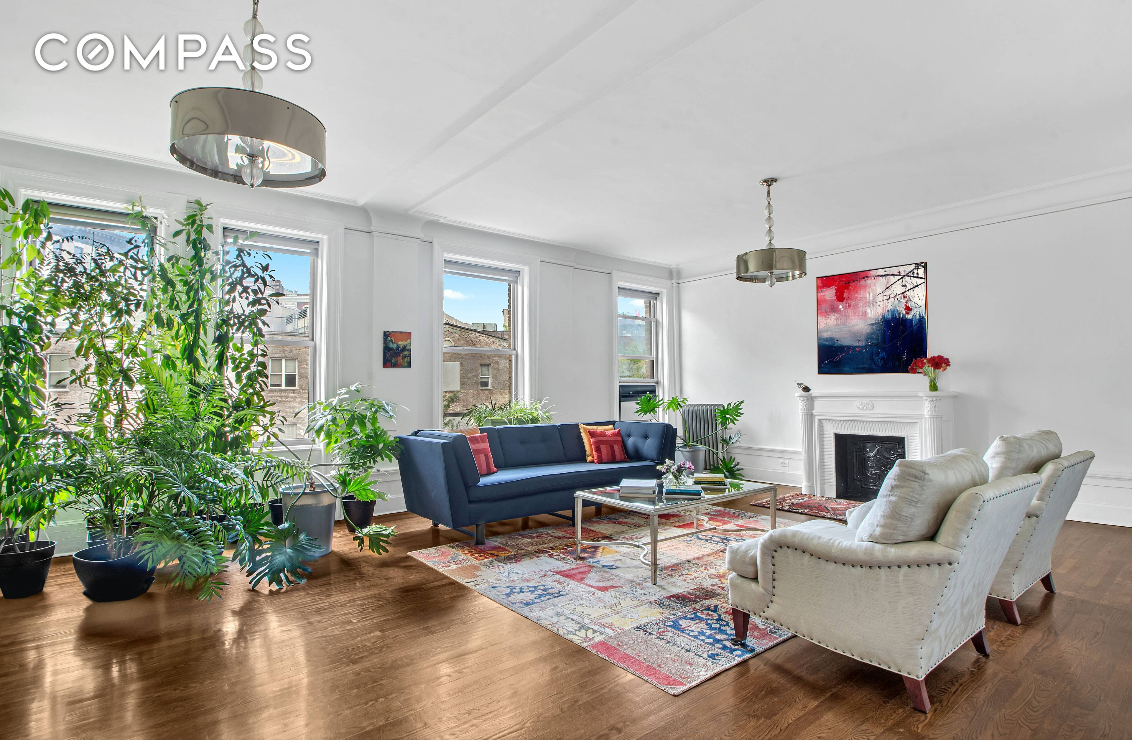 TOWNHOUSE STYLE ONE FLOOR CONVENIENCE Step into the timeless elegance of this 3rd floor apartment, where classic grandeur meets modern comfort in a sprawling, sunlit sanctuary.