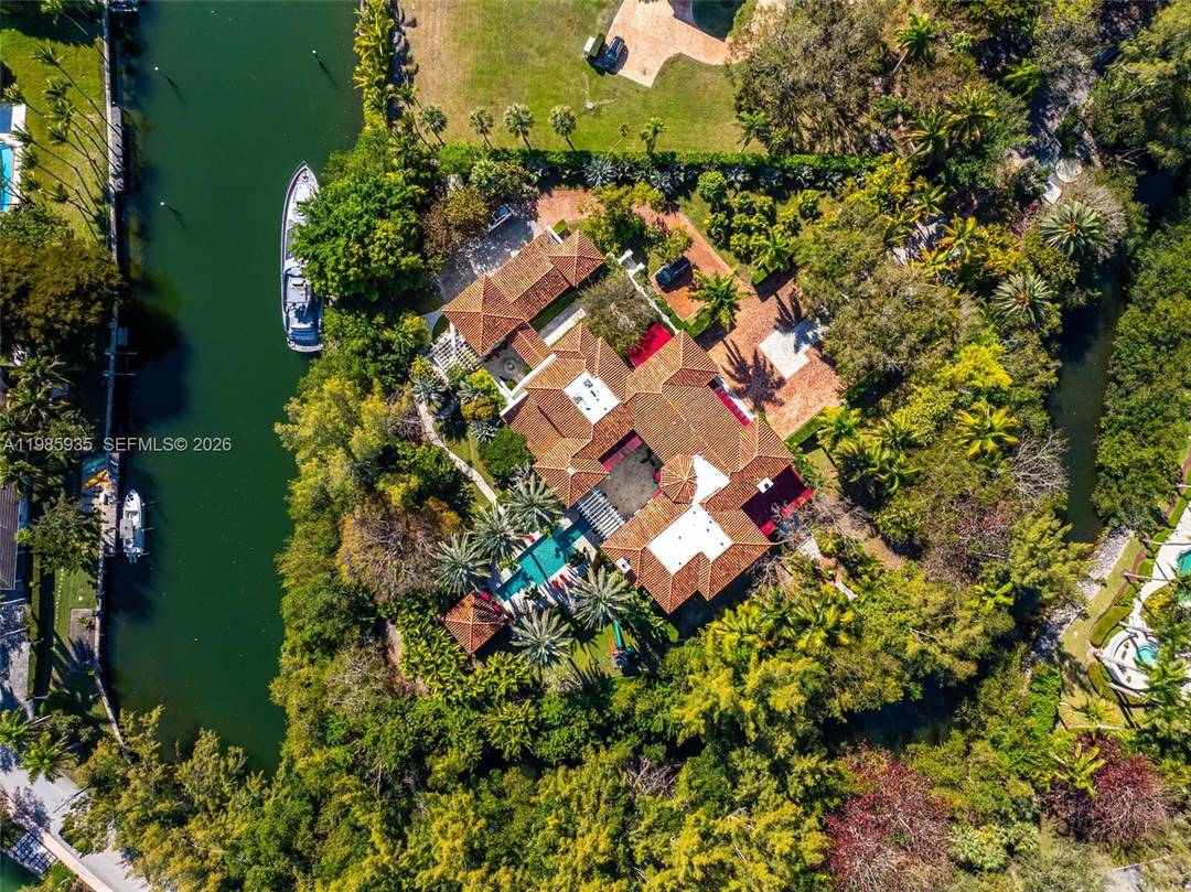 Nestled within the exclusive, gated, and 100 private enclave of Journey's End, this Tuscan inspired waterfront estate epitomizes the pinnacle of Miami luxury living.