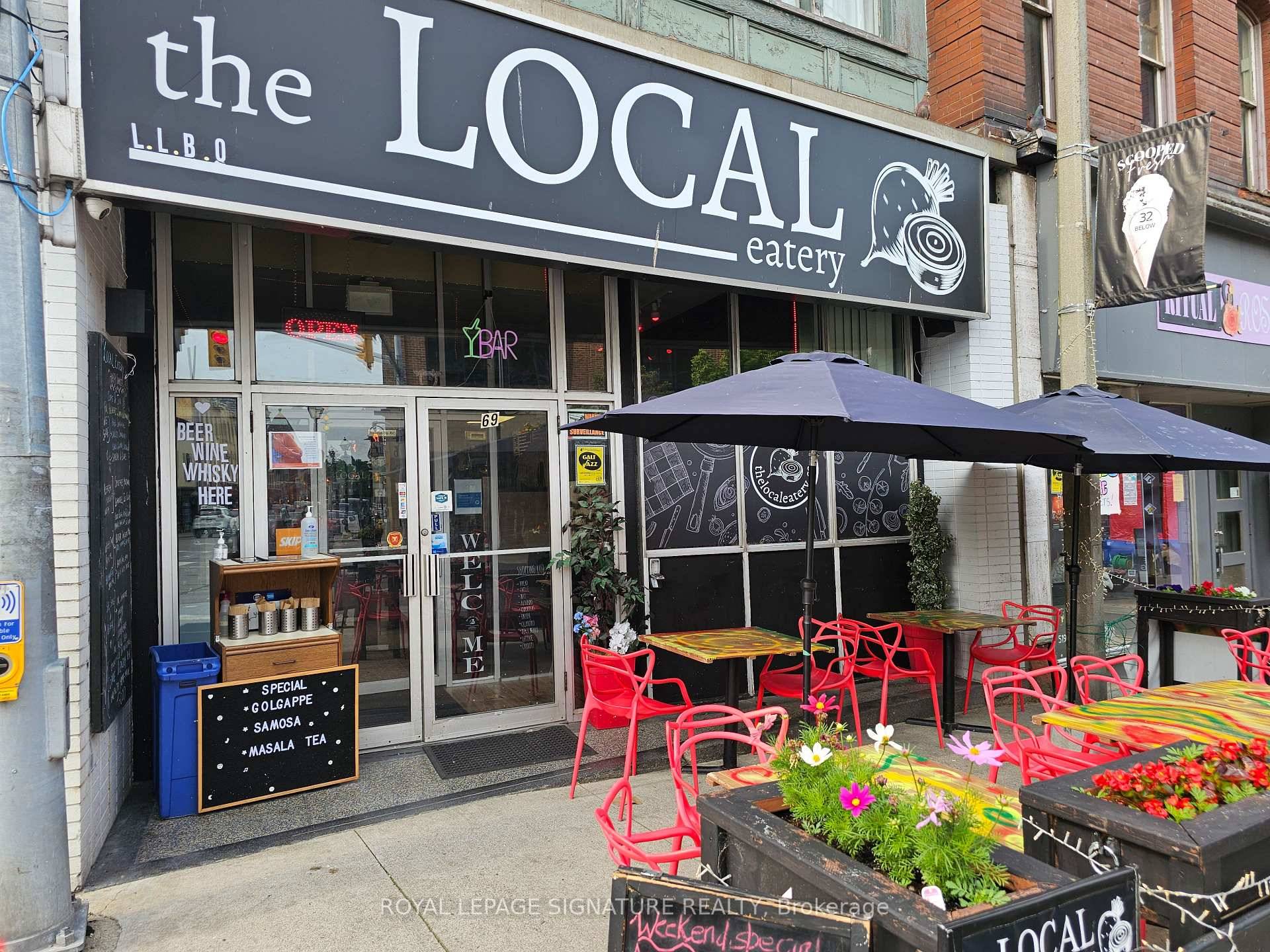 Incredible opportunity to take over a fully built out restaurant in the heart of historic downtown Galt.