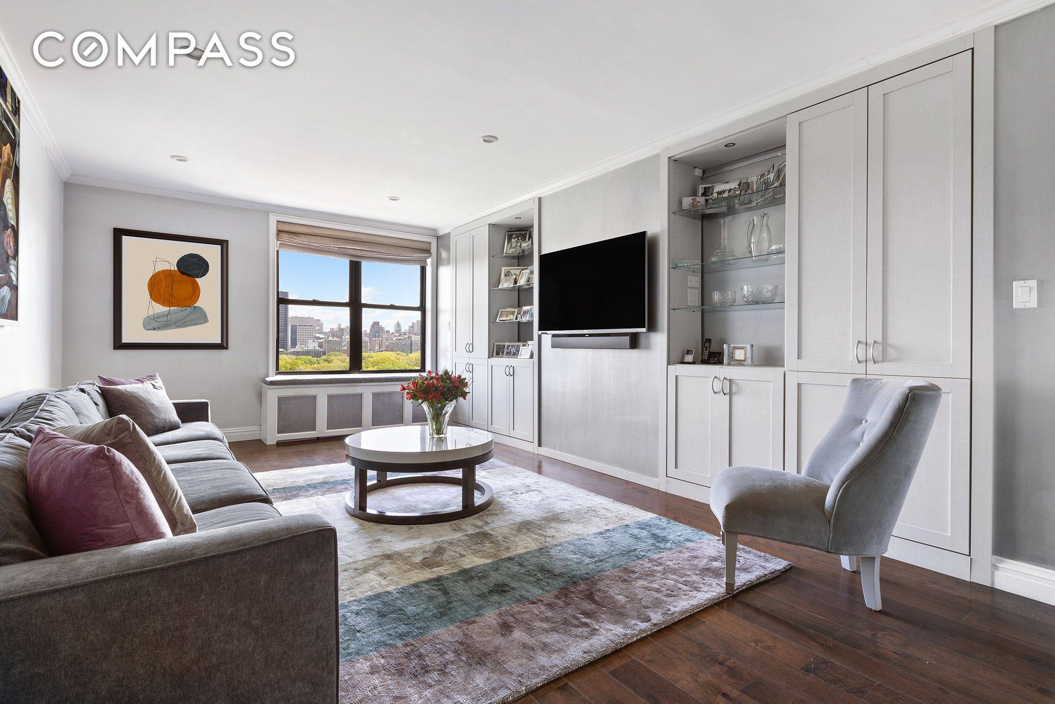 Steeped in classic elegance, this meticulously renovated prewar apartment at 415 Central Park West, Unit 12E, combines timeless charm with contemporary sophistication.