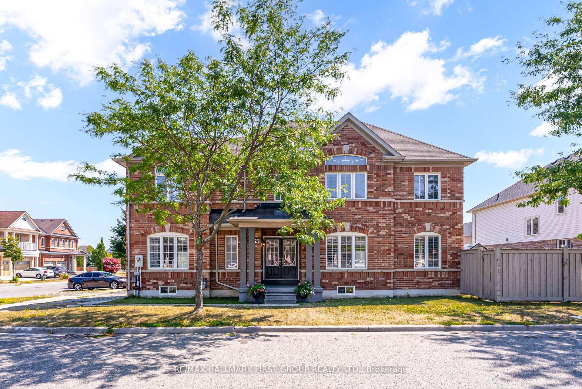Stunning, light filled all brick 4 1 bedroom home situated on a premium corner lot in a highly desirable North Ajax neighborhood.