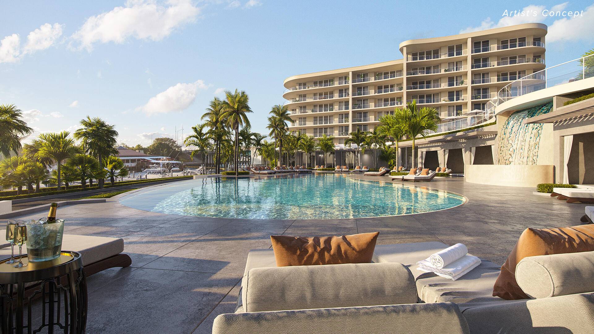 Move In Early Next Year, construction is ahead of schedule at The Ritz Carlton Residences, Palm Beach Gardens.