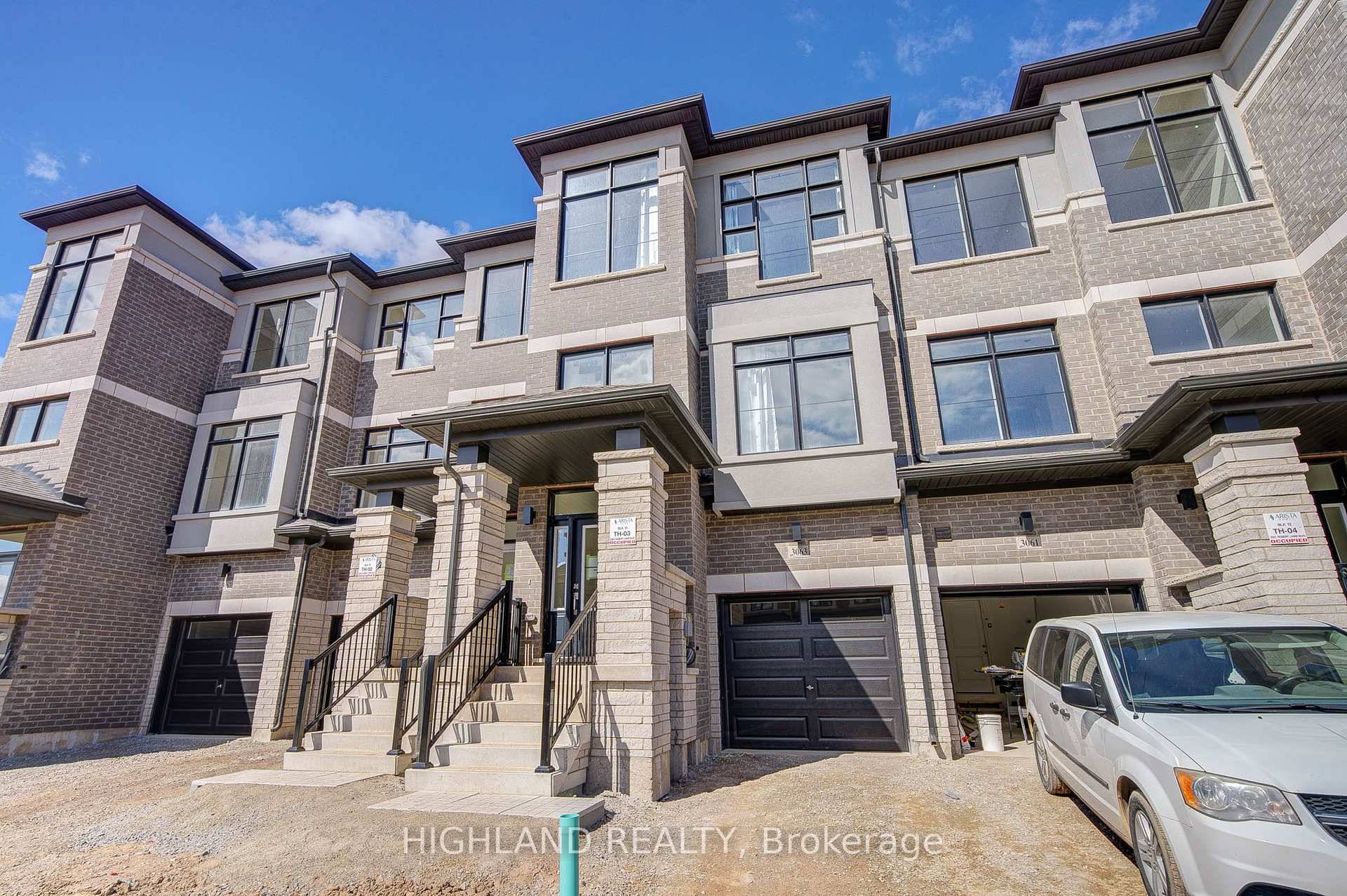 Welcome to this Brand New Luxury Freehold 3 Storey Townhouse with Basement, Nestled itn the Prestigious Upper Joshua Creek Community of Oakville !