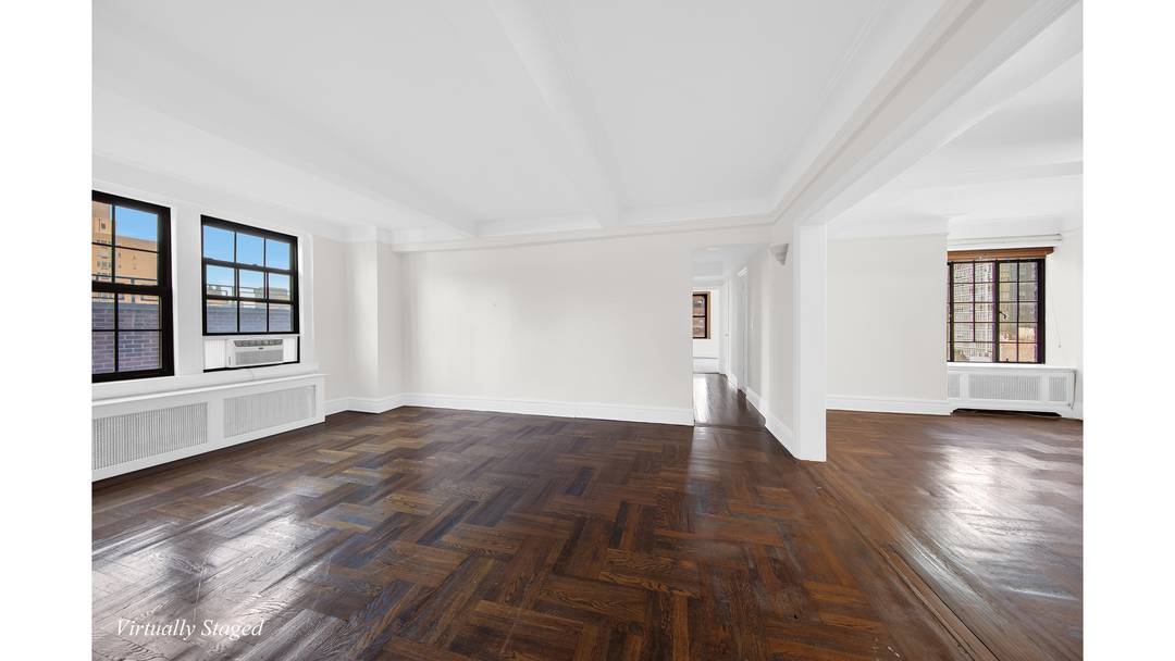 It's true ! A gracious prewar co op of approximately 1, 500 square feet with fabulous light and beautiful city views featuring 2 well proportioned bedrooms, 2 full baths, a ...