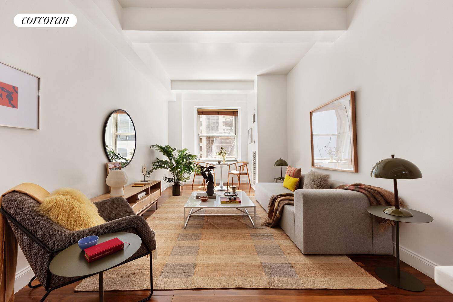 Welcome to 88 Greenwich Street, Unit 906 Modern Comfort in the Heart of the Financial District Step into contemporary downtown living at 88 Greenwich Street, a full service luxury condominium ...