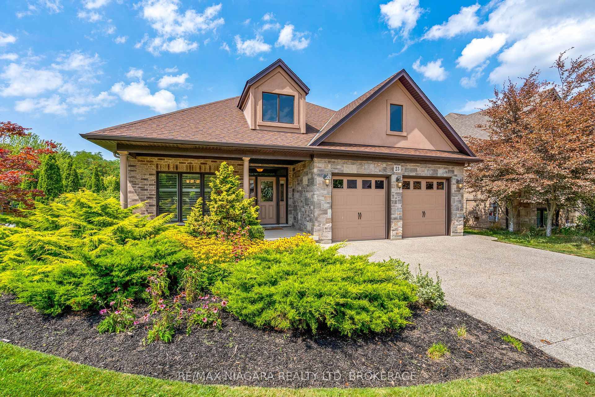 Welcome to this stunning custom built bungalow by Kenneth Homes, perfectly positioned in the upscale St.