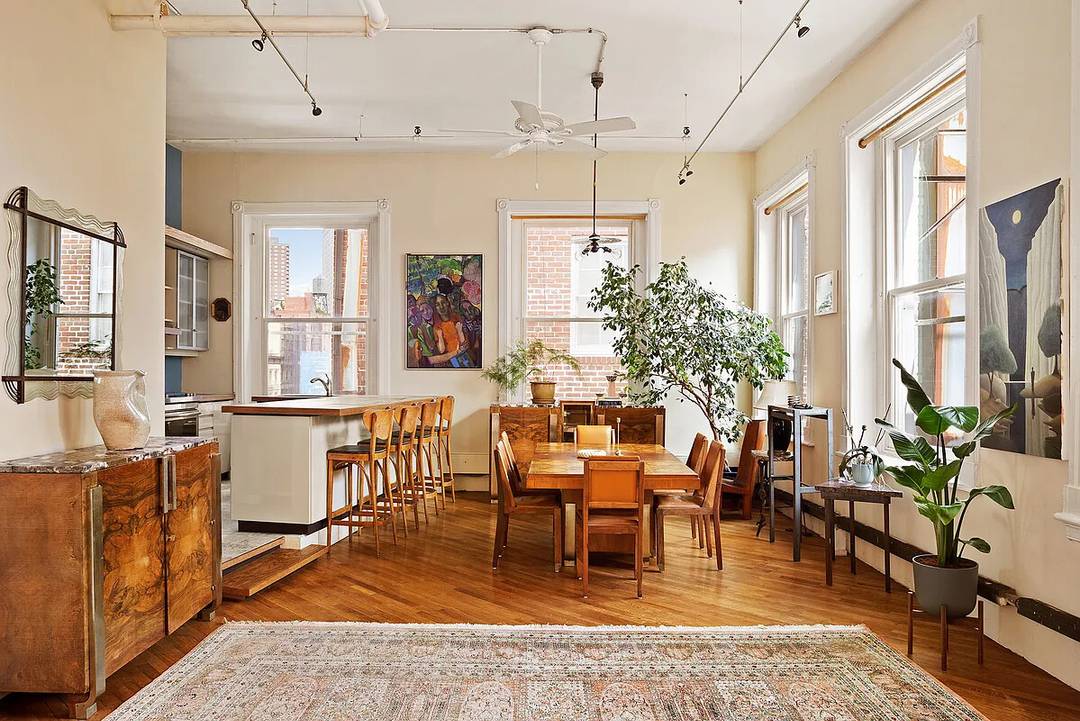 Welcome to Tribeca Loft Living Nestled in the heart of Tribeca, this stunning loft is a rare find that perfectly blends timeless character with modern comfort.