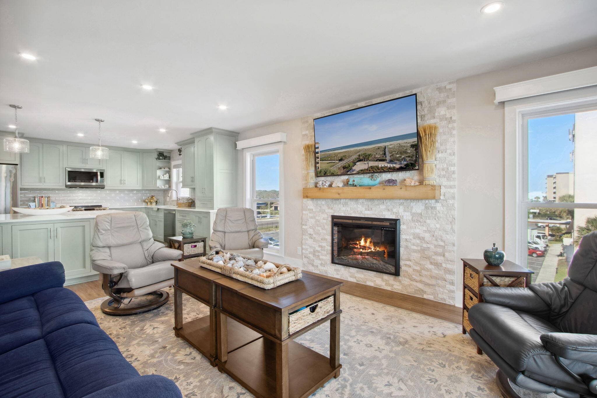 Experience luxurious oceanfront living in this top floor, corner unit condo with 3 beds, 2 baths, and a spacious balcony for sunrise views.