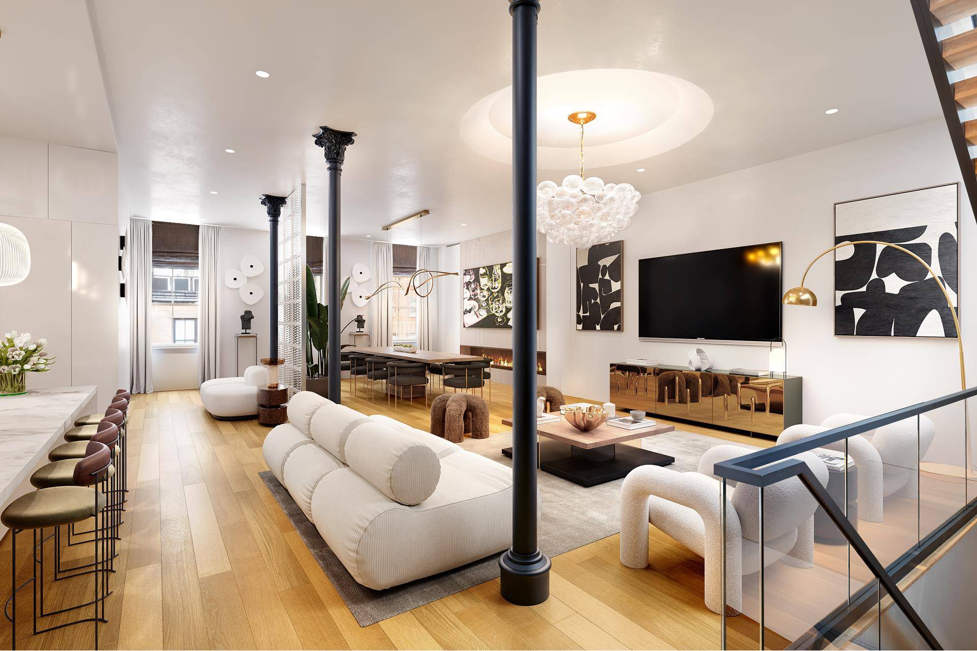 Originally asking 27, 900, 000Welcome to the Penthouse at 25 Mercer.