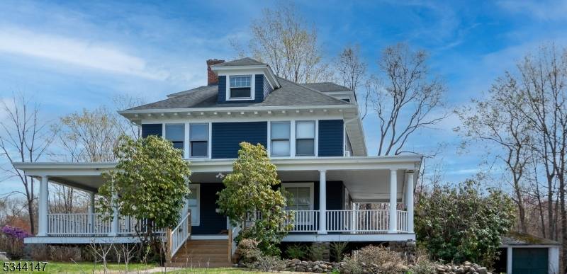 TRADITIONAL COLONIAL SITS BACK OFF PASSAIC AVENUE WITH BEAUITFUL WRAP AROUND PORCH FIRST FL OFFERS EH LR WFPL DR 2 BRS NEW EIK FULL BATH SECOND FL OFFERS PRIMARY BR ...