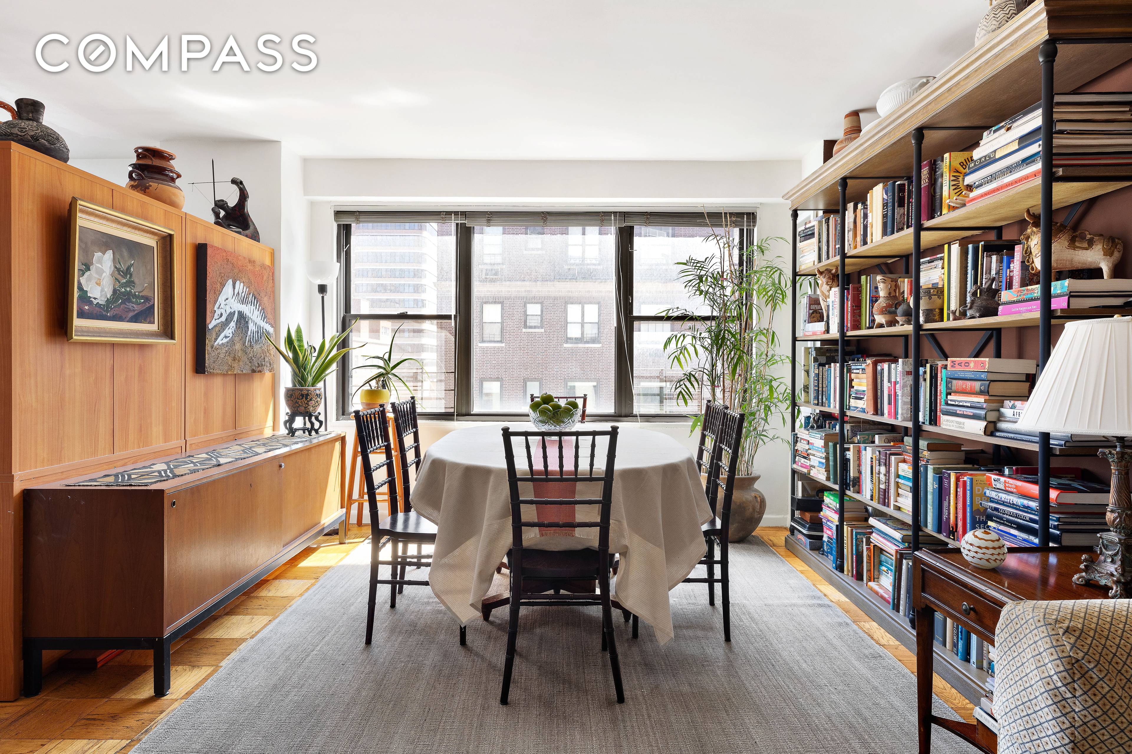 You can't beat the location of this sun filled and spacious corner apartment with open city views.