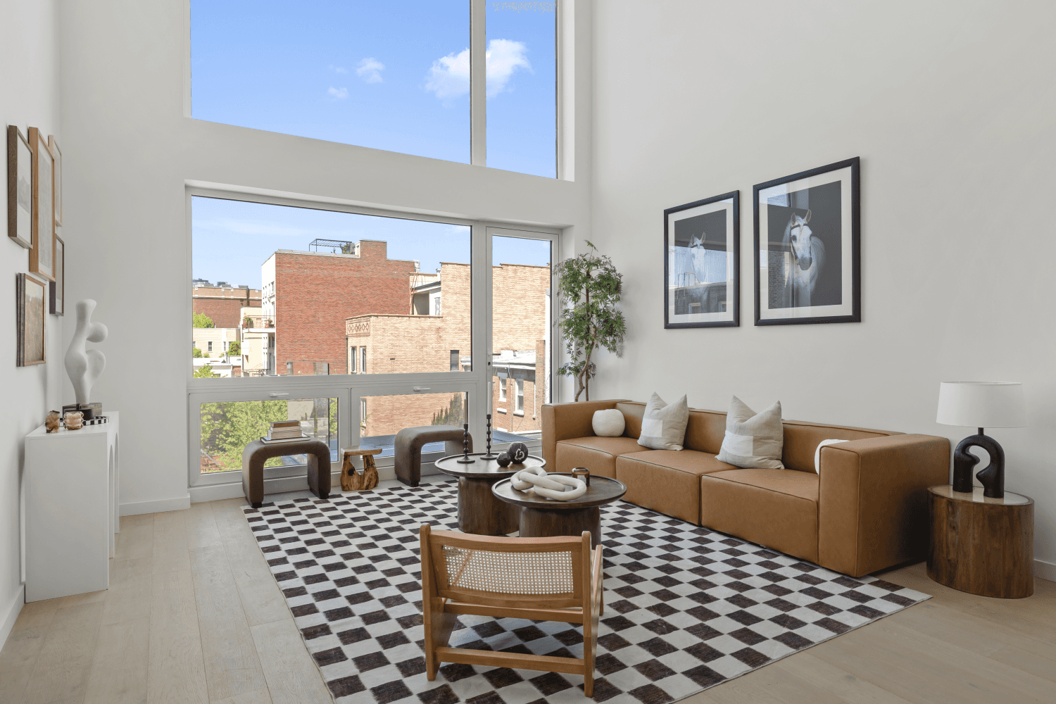 A Light Filled Penthouse Retreat with Three Private Outdoor Spaces and 360 views in PRIME Greenpoint.