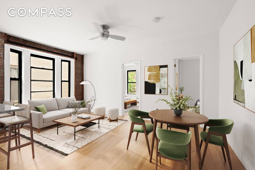 Welcome to Unit 10 at 436 Sterling Place, a beautifully renovated two bedroom co op in the heart of Prospect Heights.