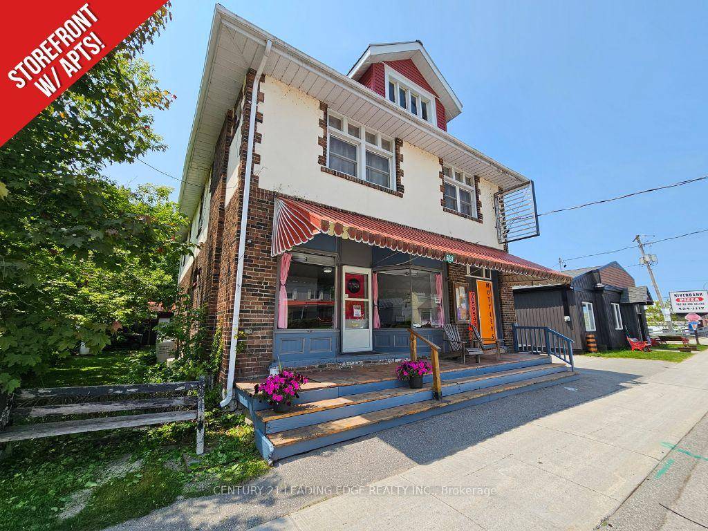 Unique mixed use commercial property with 3 residential units in the Heart of Coboconk !