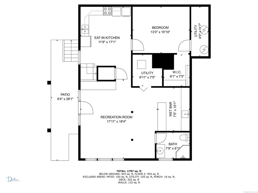 Never Before Listed as a Multi Family Property This unique property features two separate ranch style homes, situated on a quiet, dead end street.