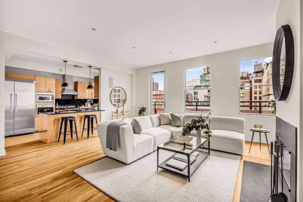 PENTHOUSE DREAM COME TRUE IN NOMAD Looking for sunshine and serenity coupled with a checklist of what everyone wants in Manhattan, a penthouse with wood burning fireplace ; two terraces ...
