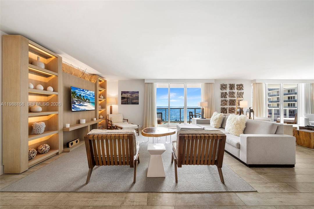 Malibu meets Miami Beach in this bespoke oceanfront three bedroom, three bathroom residence at 1 Hotel amp ; Homes South Beach.