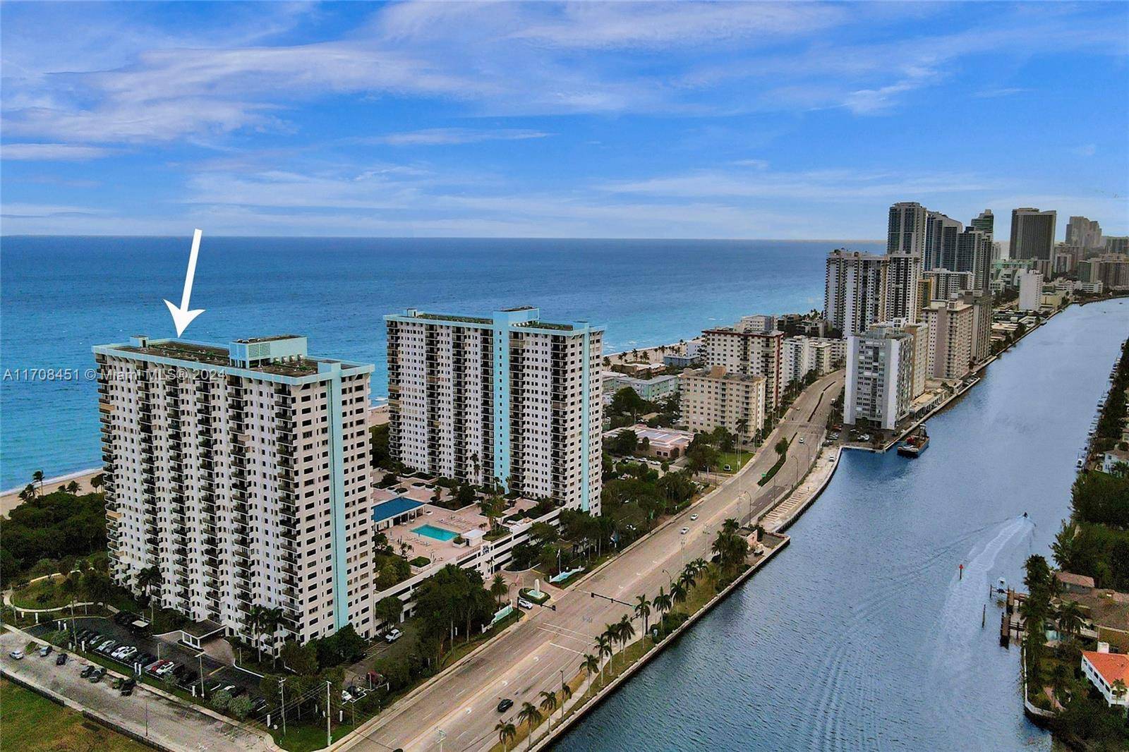 The Summit North tower Hollywood Beach OceanFront 2 2 with unobstructed Ocean and intracoastal views, all remodeled and modernized !