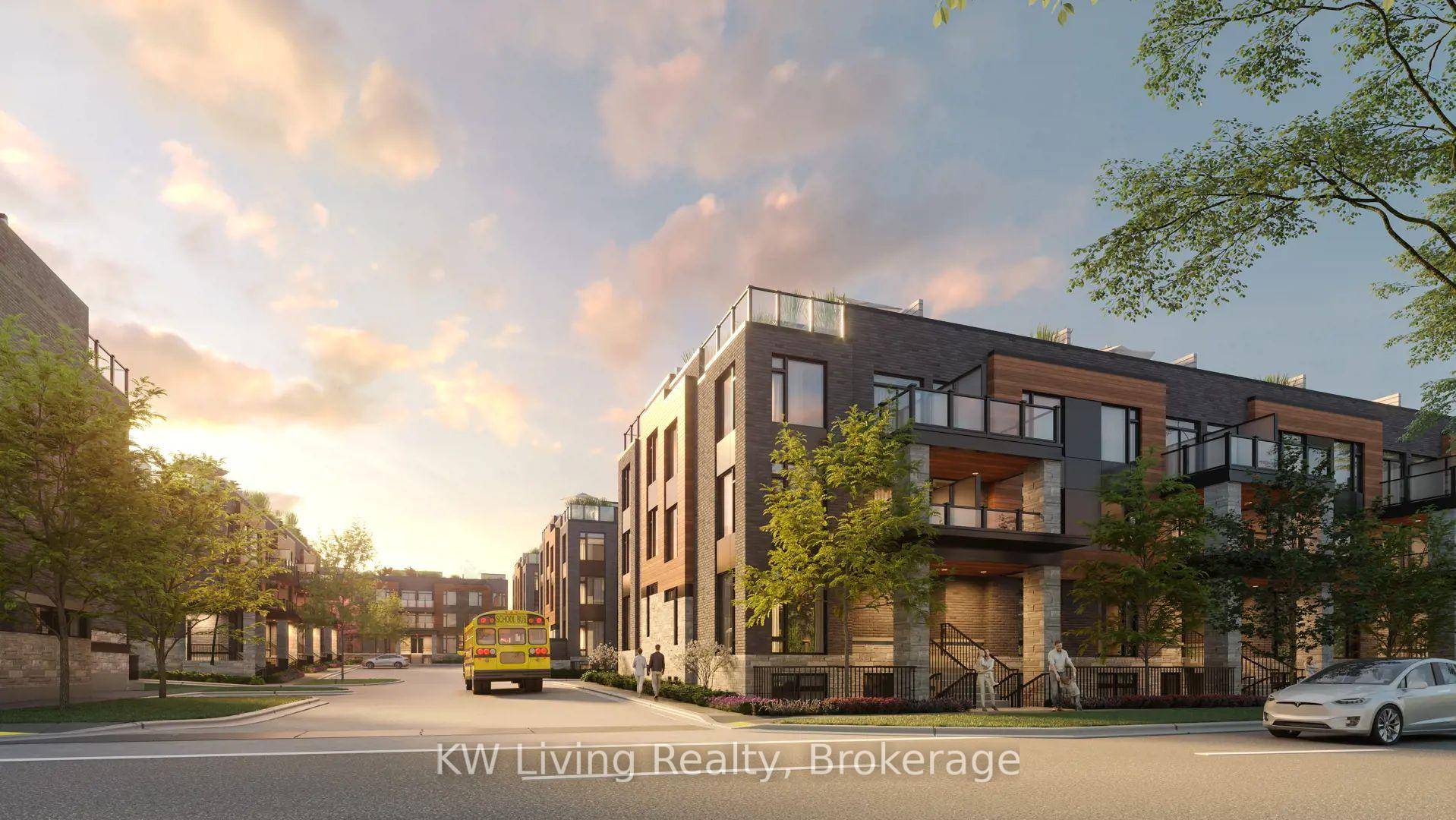 A brand new 3 bedroom townhome at The Markdale developed by JD Development.