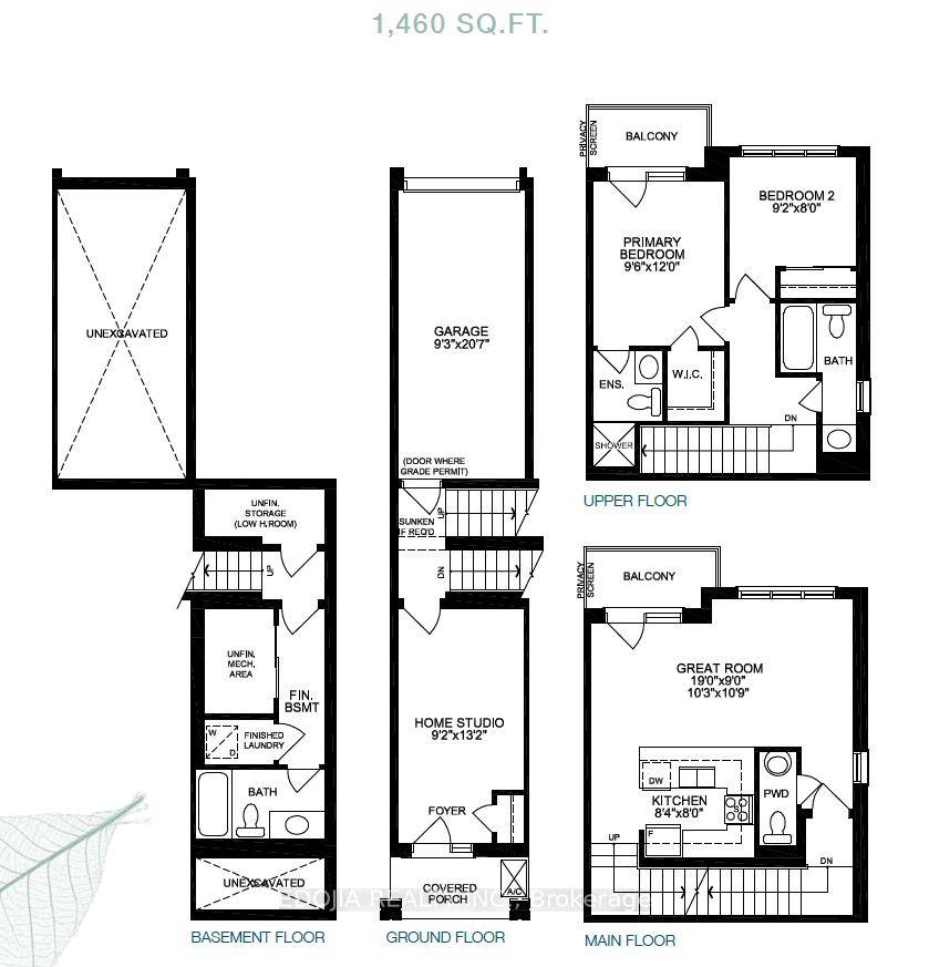 Welcome to this beautiful and modern 2 bedroom, 4 bathroom townhouse located in a desirable and quiet neighbourhood in Richmond Hill.
