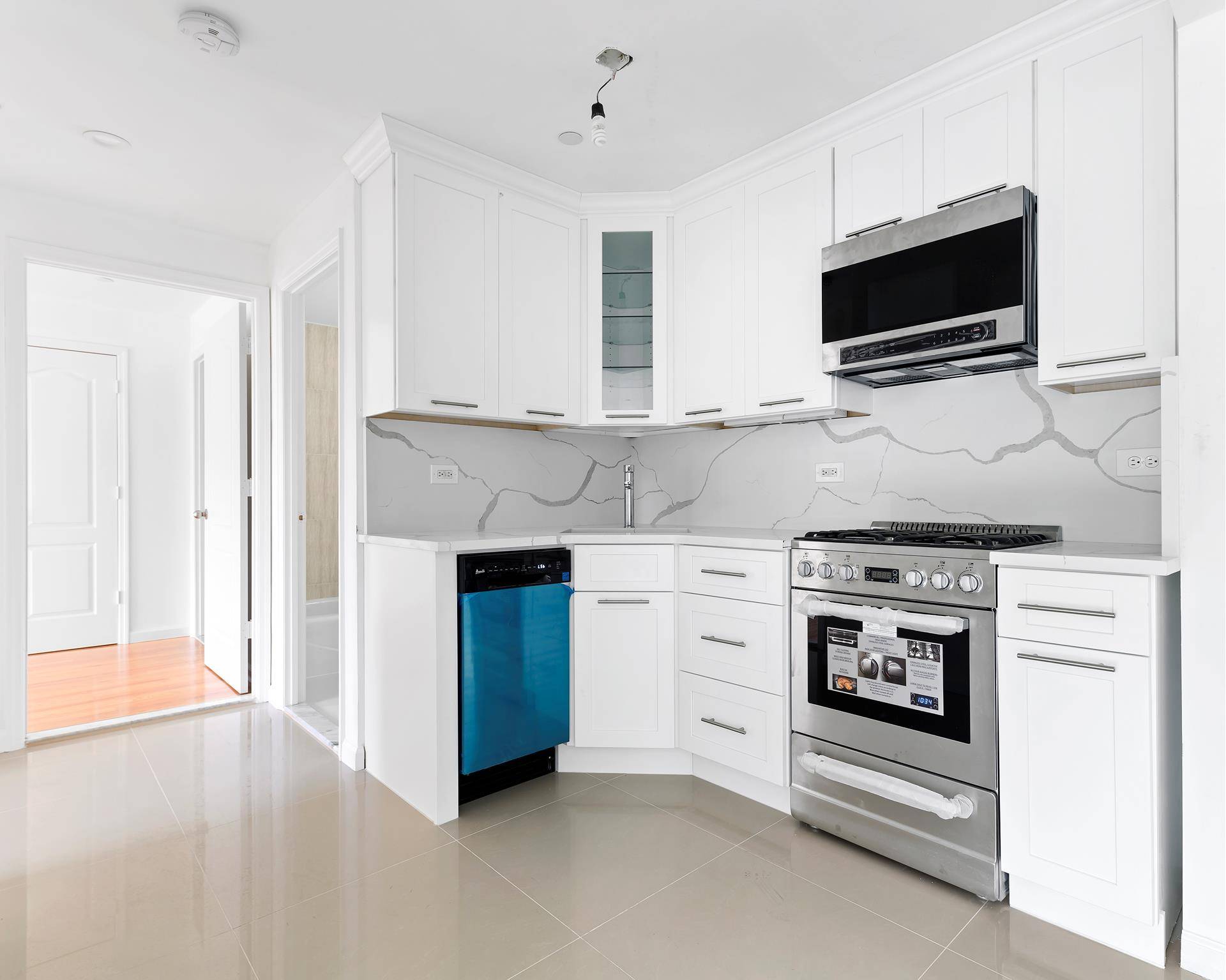 Enjoy a large terrace from every room of this apartment !