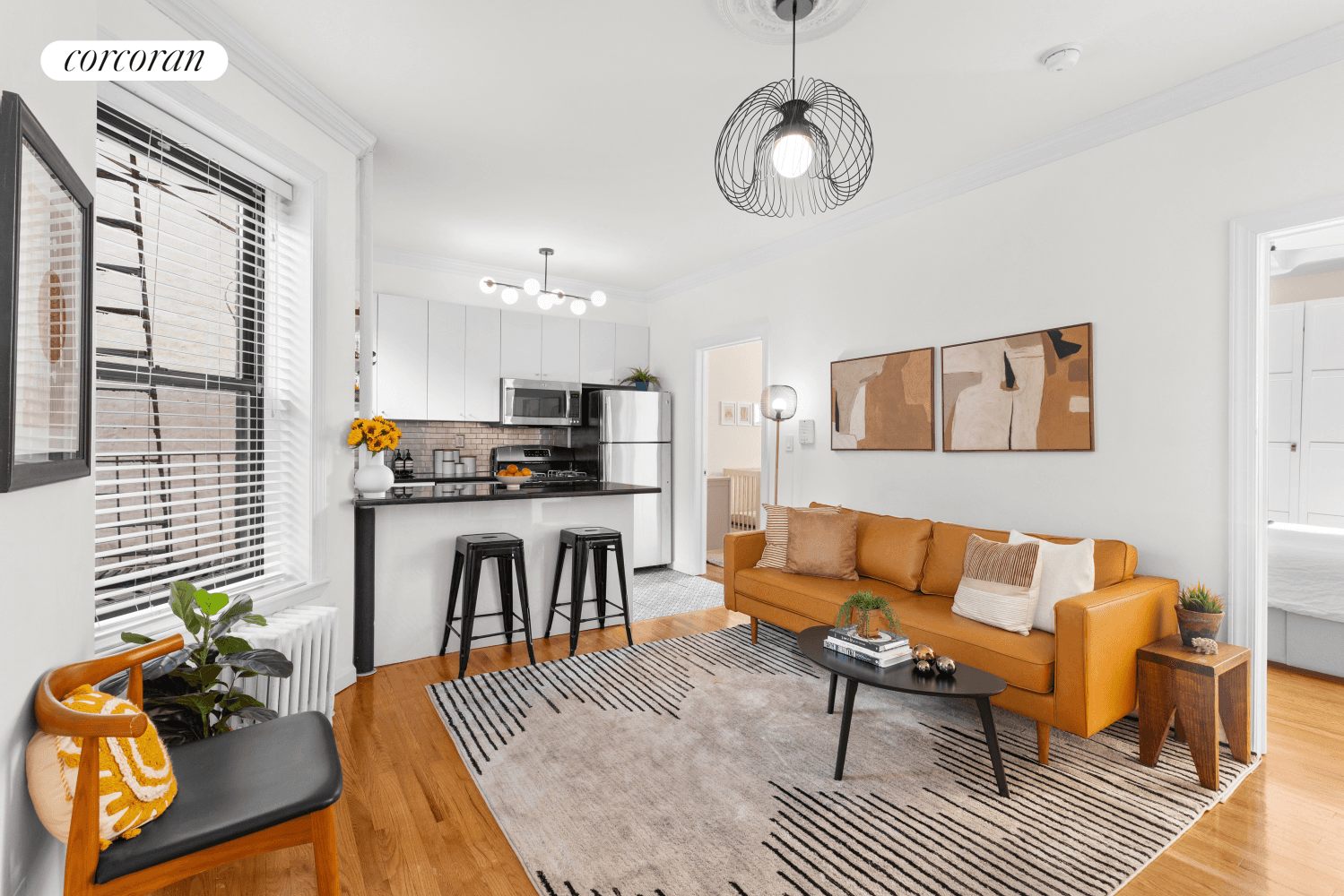 Sweet Disposition ! Welcome to this sunlit, impeccably maintained two bedroom home nestled on picturesque Prospect Place in the heart of Prospect Heights.