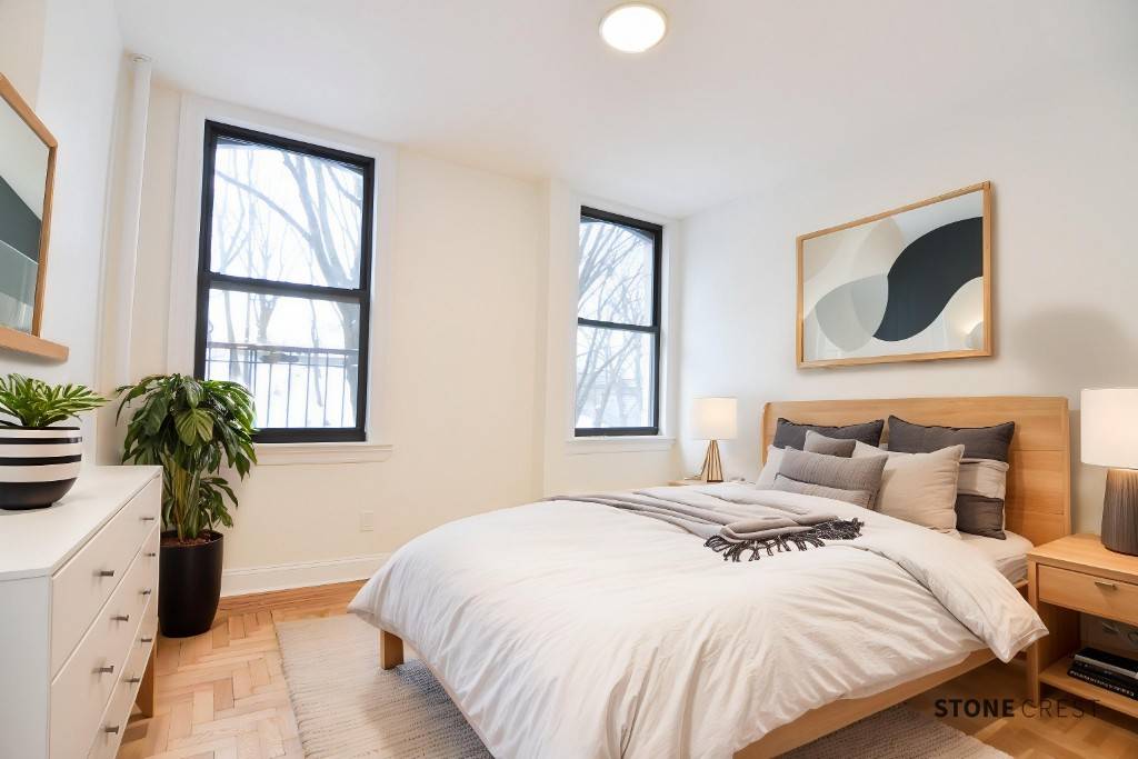 PARK VIEWS. Large 4 bedroom 2 bathroom with stunning finishes, park views and in unit Washer amp ; Dryer.