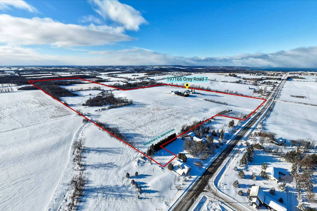 Welcome to Grey County amp ; near Georgian Bay, where this property comprises 137 acres, with 70 acres currently in production.