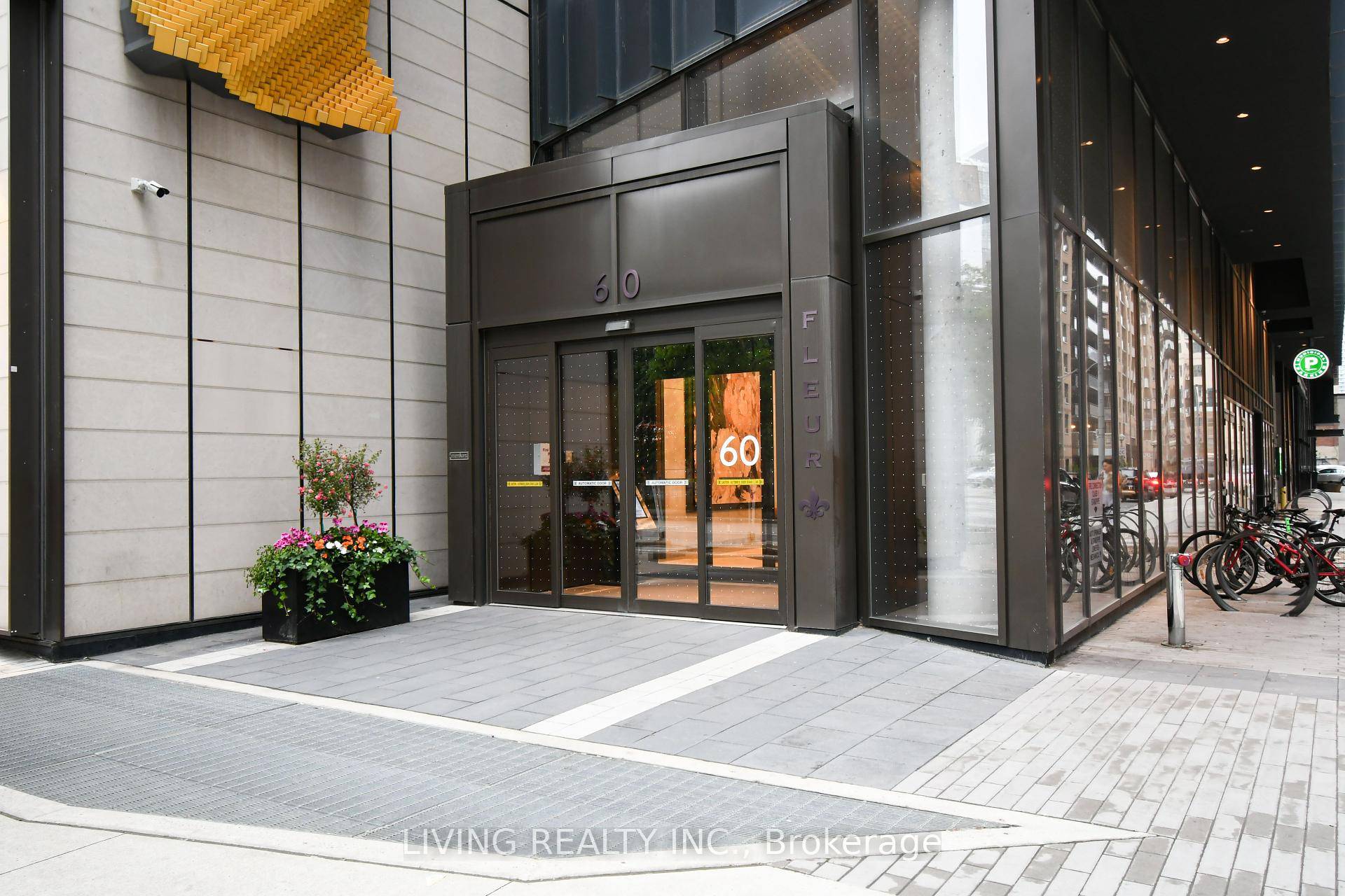 Luxury One Bedroom Large Private Terrace At Fleur Condo By Menkes.
