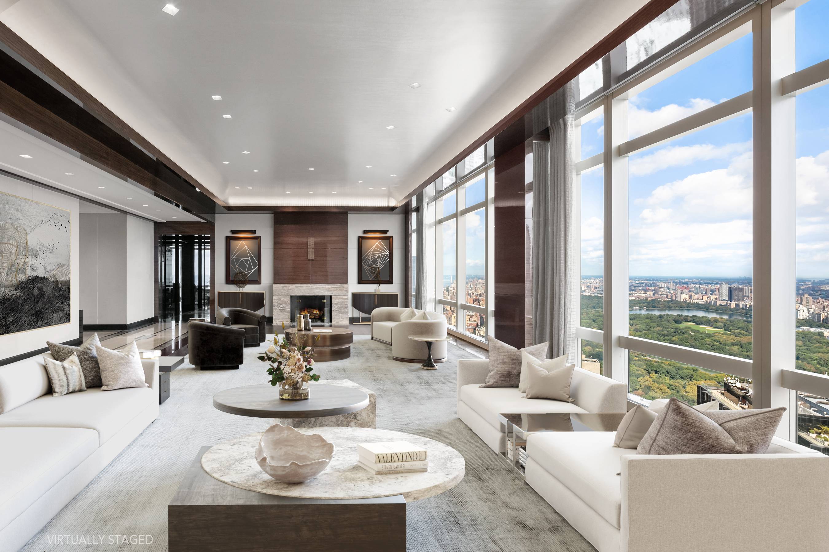Offering singular, 360 Manhattan vistas, this 8, 274 sq.