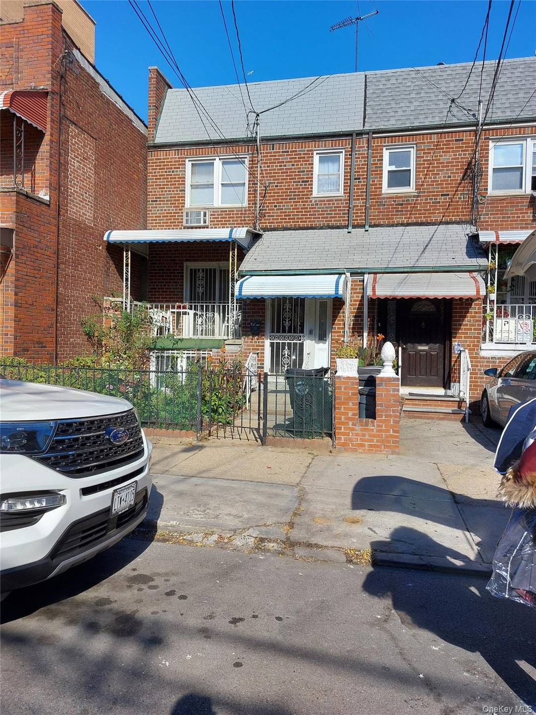 2 family brick house for sale.