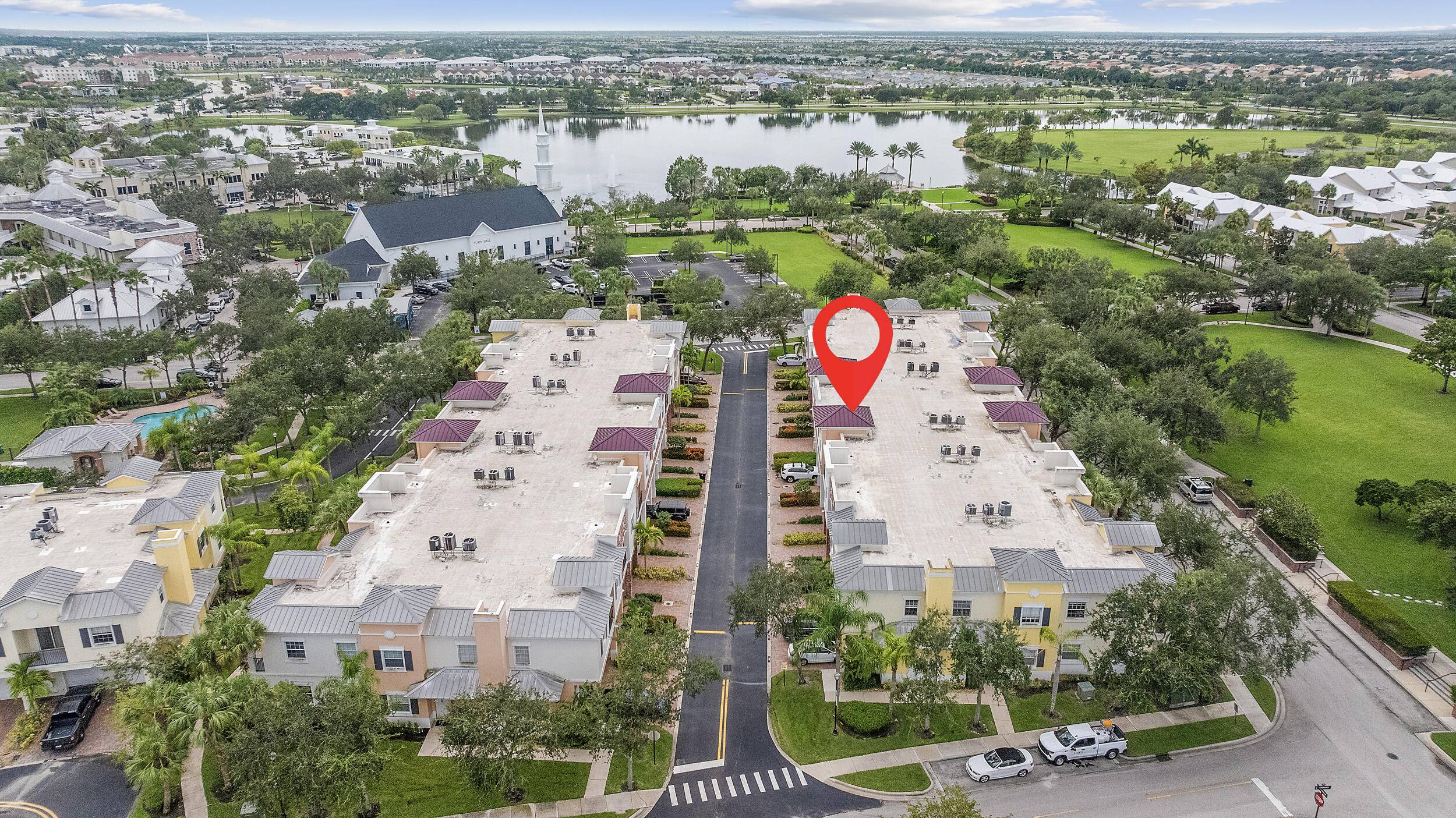 Welcome to one of very few FULLY REMODELED townhome units in the Promenade of Tradition Square !