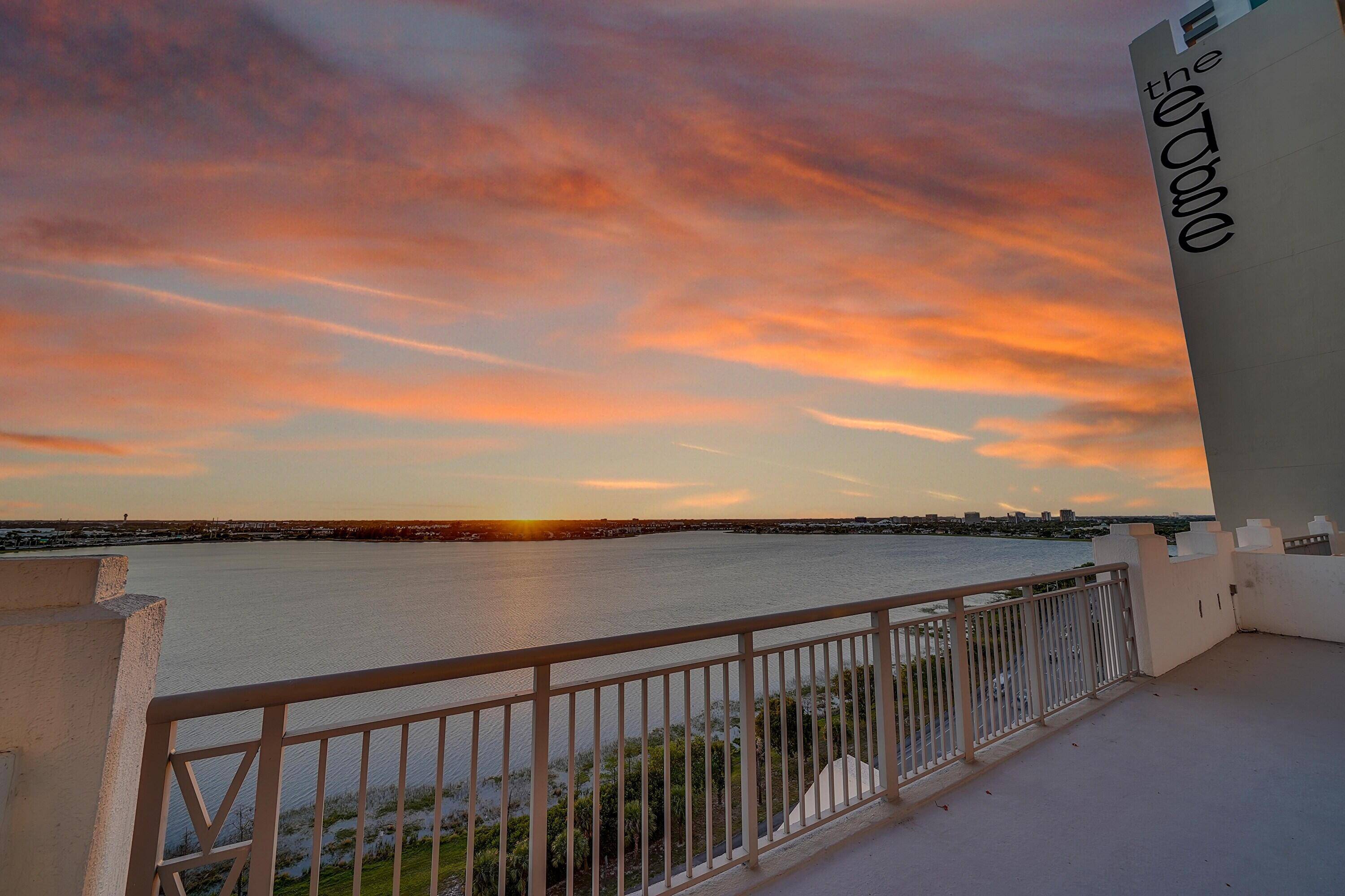Must see to believe ! This designer waterfront 2BR 2BA condo features a sprawling 300SF balcony facing Clear Lake.