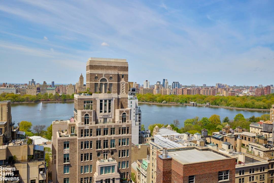 Wonderful opportunity to live sky high in Carnegie Hill with city and Central Park views from oversized windows in every room.