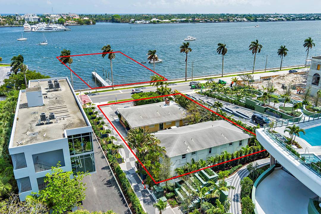 Prime mixed use development opportunity in downtown West Palm Beach along prestigious South Flagler Drive.