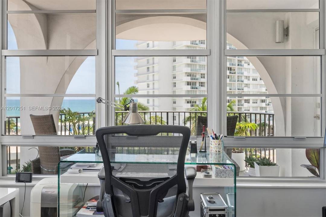 Direct ocean views and sophisticated design define this fully renovated 2 bedroom, 2.
