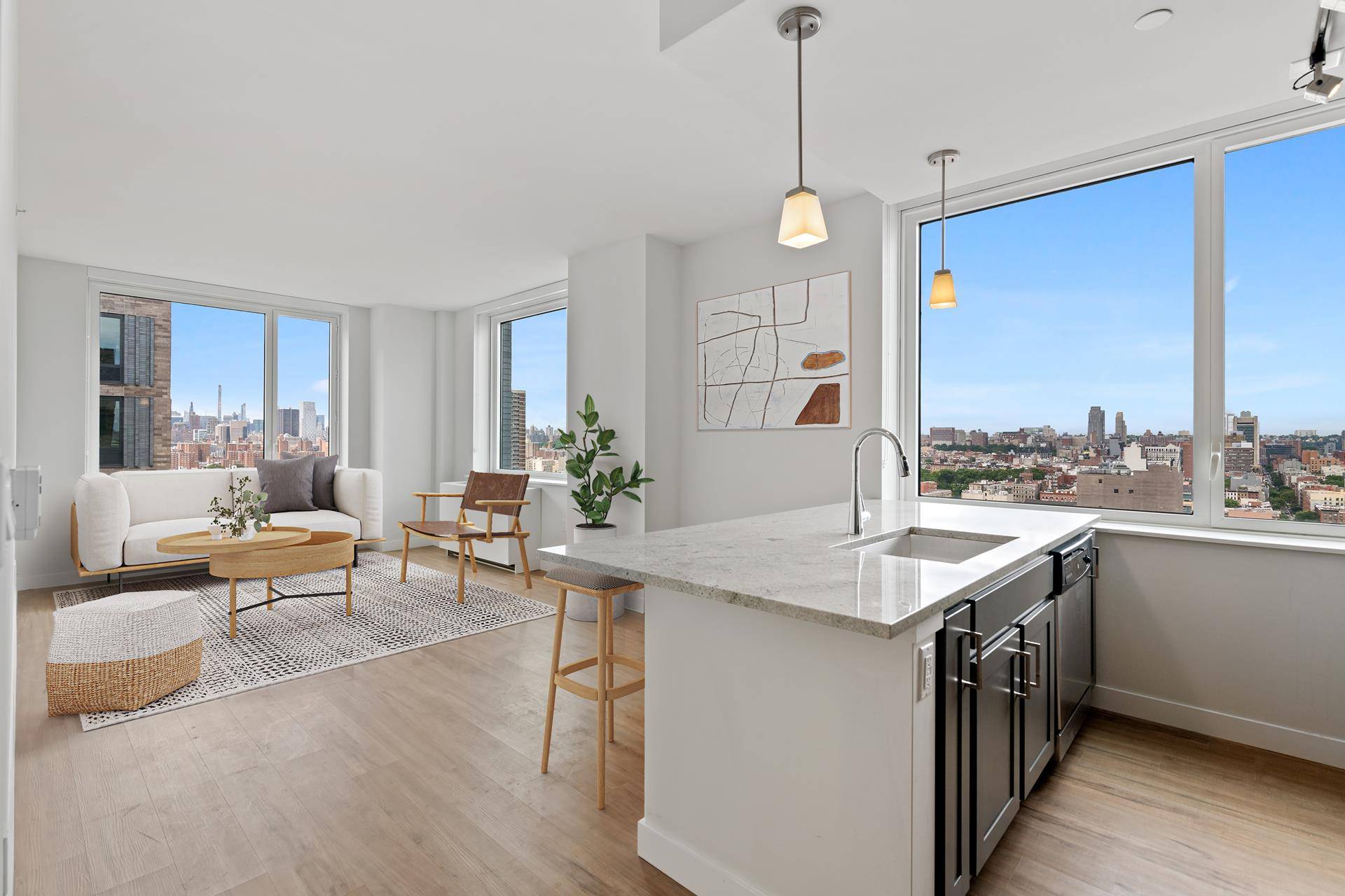Boasting its own large private terrace, apartment 307 is a 2BR 2BA featuring stainless steel appliances, including an in unit washer dryer.