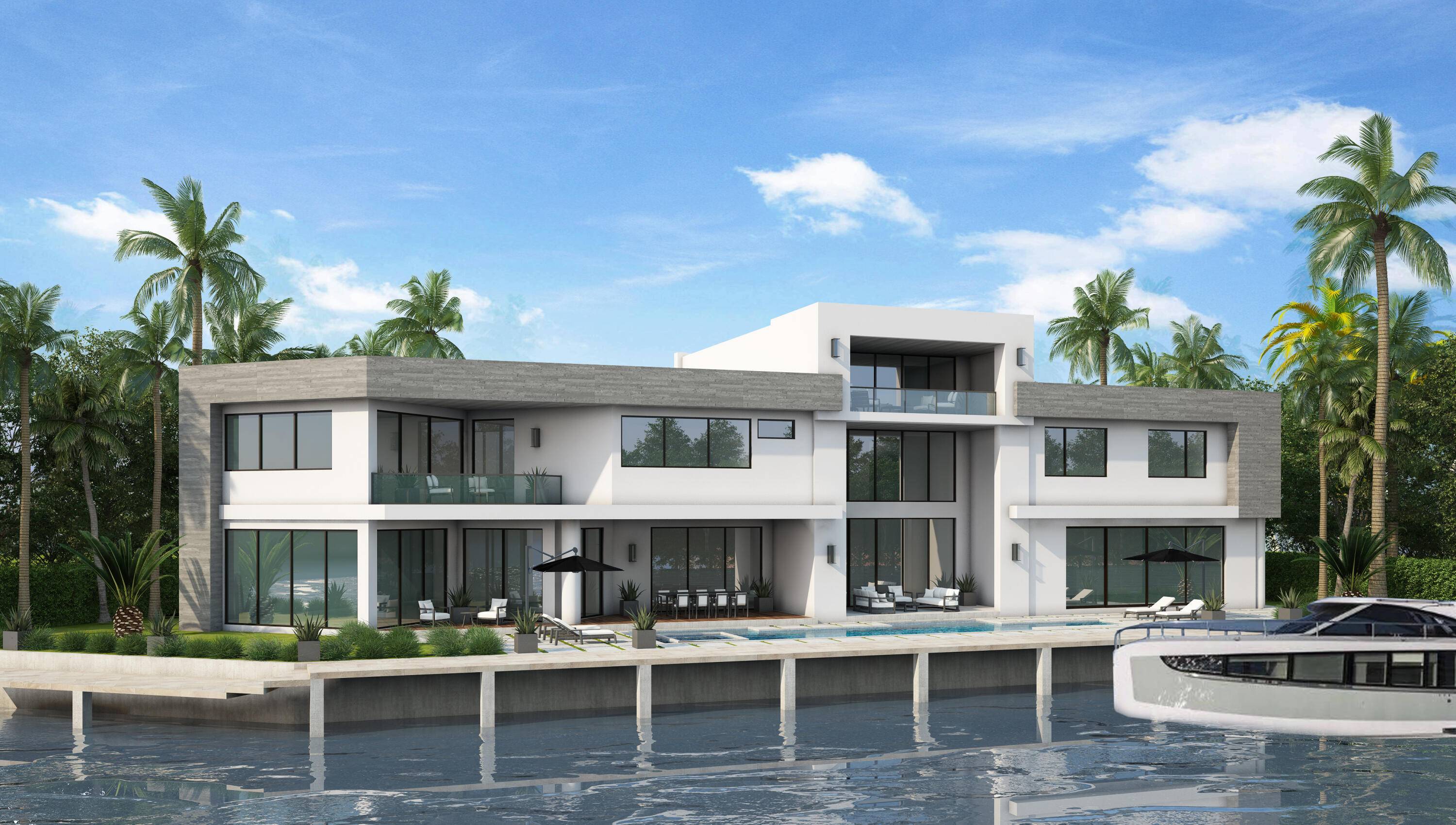 ''New'' Modern Organic inspired Sanctuary Point Estate sited on 173 feet of wraparound waterfrontage in The Sanctuary by awarding winning team of Steven Albanese Builders, Quinn Miklos Architects and Marc ...
