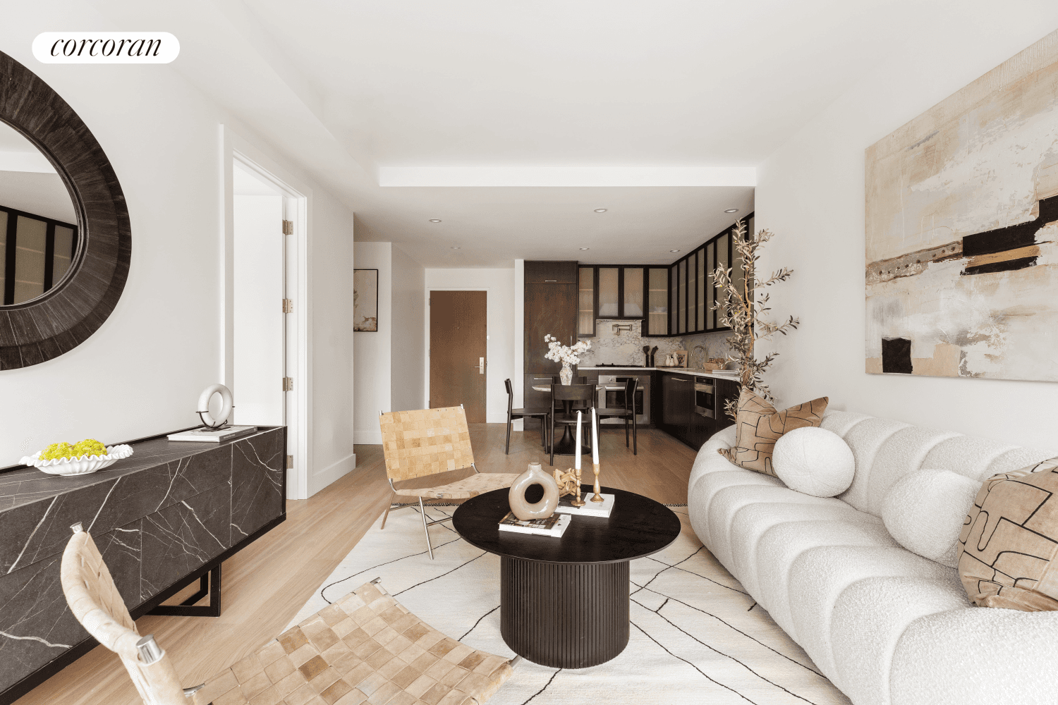 A Boutique Sanctuary with Outdoor Serenity Step into Residence 2B at Opal 33, where boutique luxury meets modern design in the heart of Greenwood Heights.