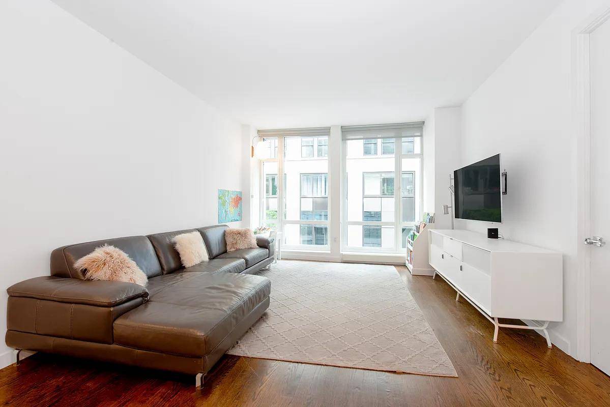 Rare opportunity to live in a unique apartment in one of the best boutique full service condos in Chelsea !