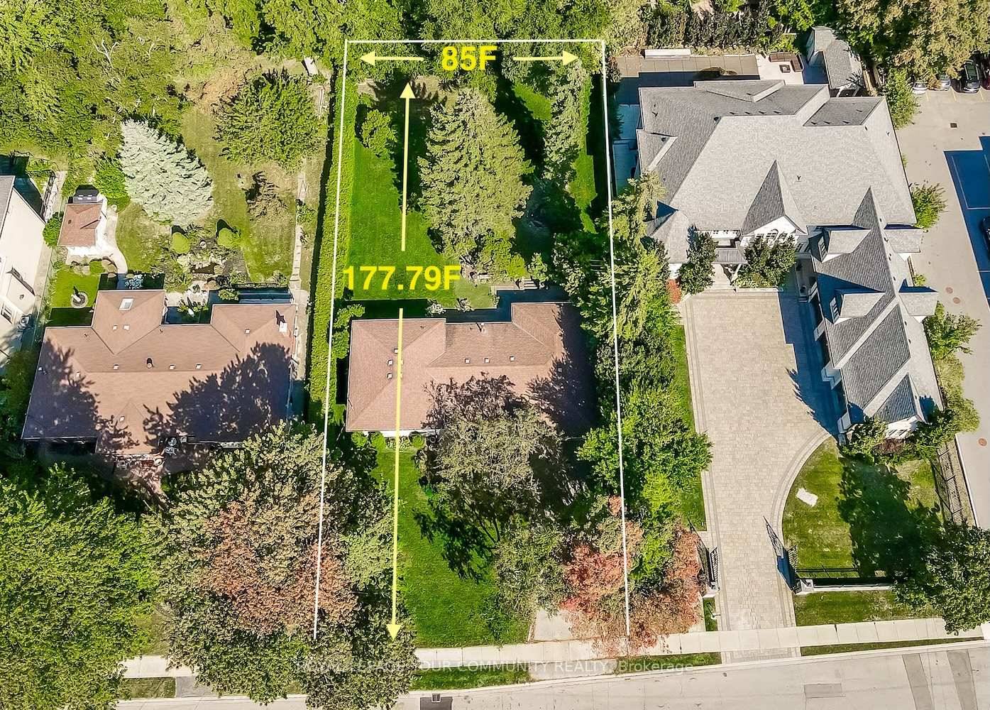 Build your Dream Home on this majestic south facing property, which boasts a lot size of 85'x177.