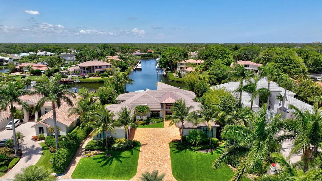 Welcome to waterfront living, in prestigious Frenchman's Creek.